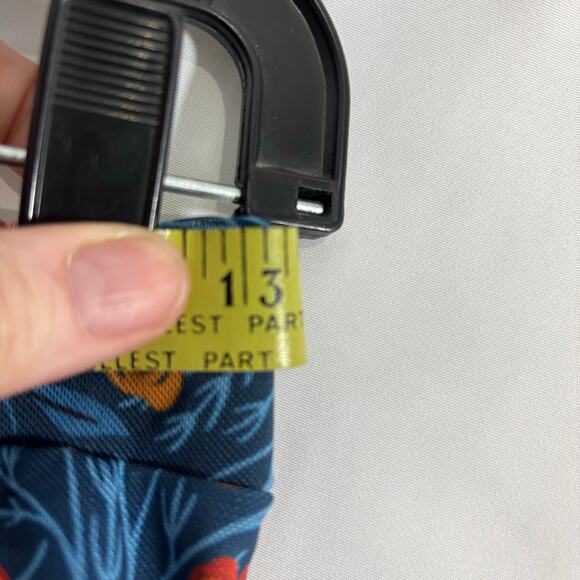 Free People Romi Mesh Mini Skirt Blue Floral Pull-On Stretch Small Women - Picture 5 of 7